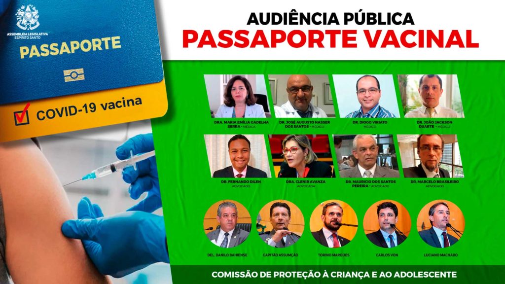 Passaporte vacinal, não! Audiência Pública promovida por Capitão Assumção debate o tema