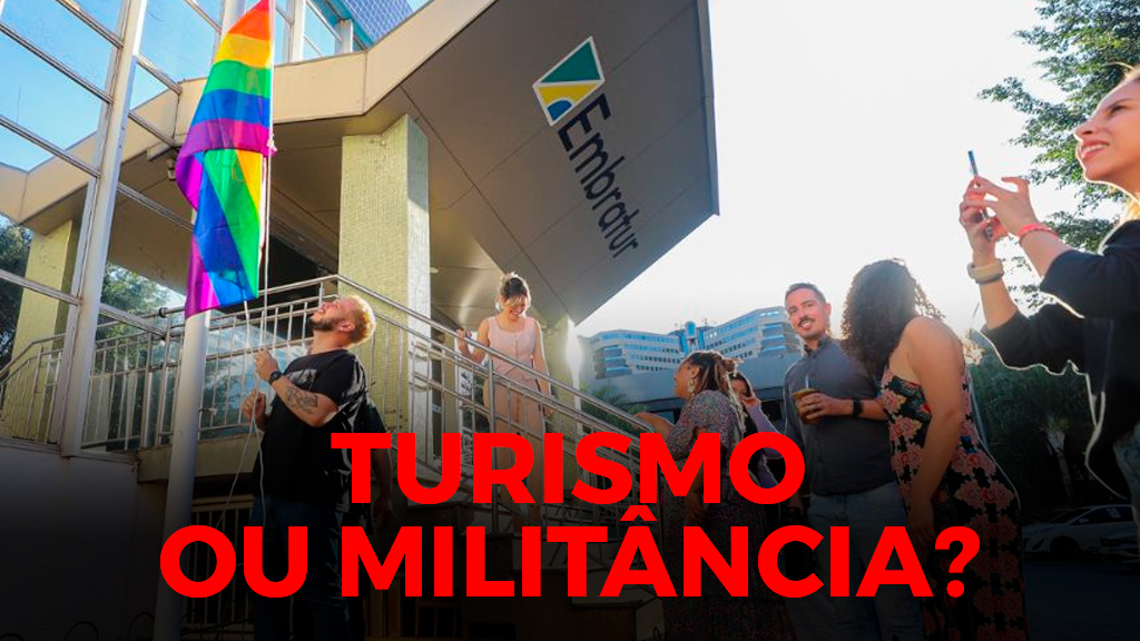 Embratur vira palanque ideológico com dinheiro público!
